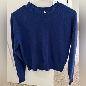 Aritzia 100% Cashmere Women's Blue Sweater